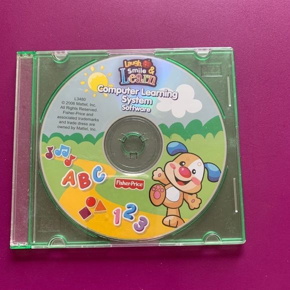 Fisher-Price Laugh, Smile and Learn Computer CD - Picture 2 of 2